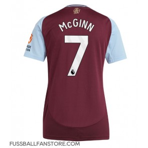 Aston Villa John McGinn #7 Replik Heimtrikot Damen 2024-25 Kurzarm